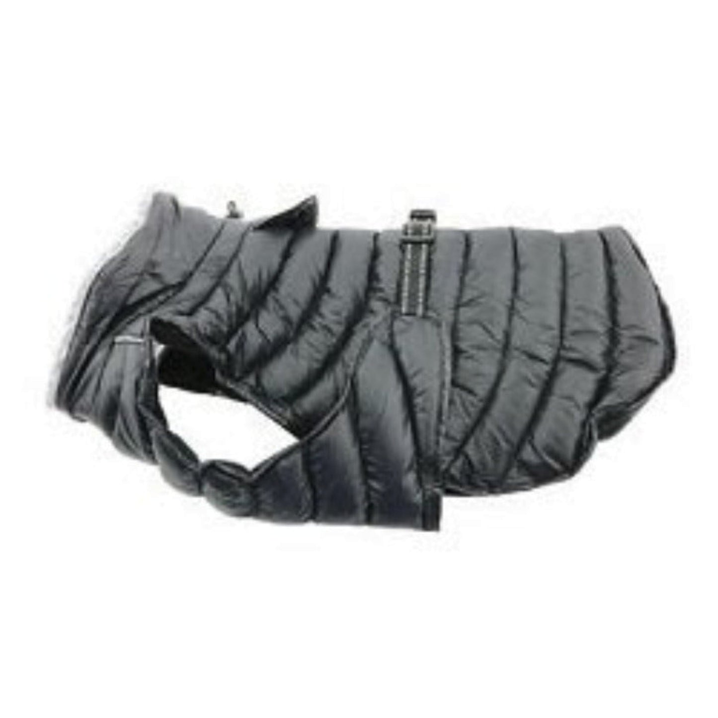 Alpine Extreme Weather Puffer Dog Coat by Doggie Design Black