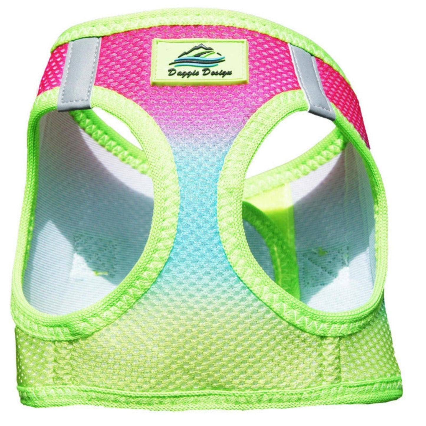 Rainbow dog harness