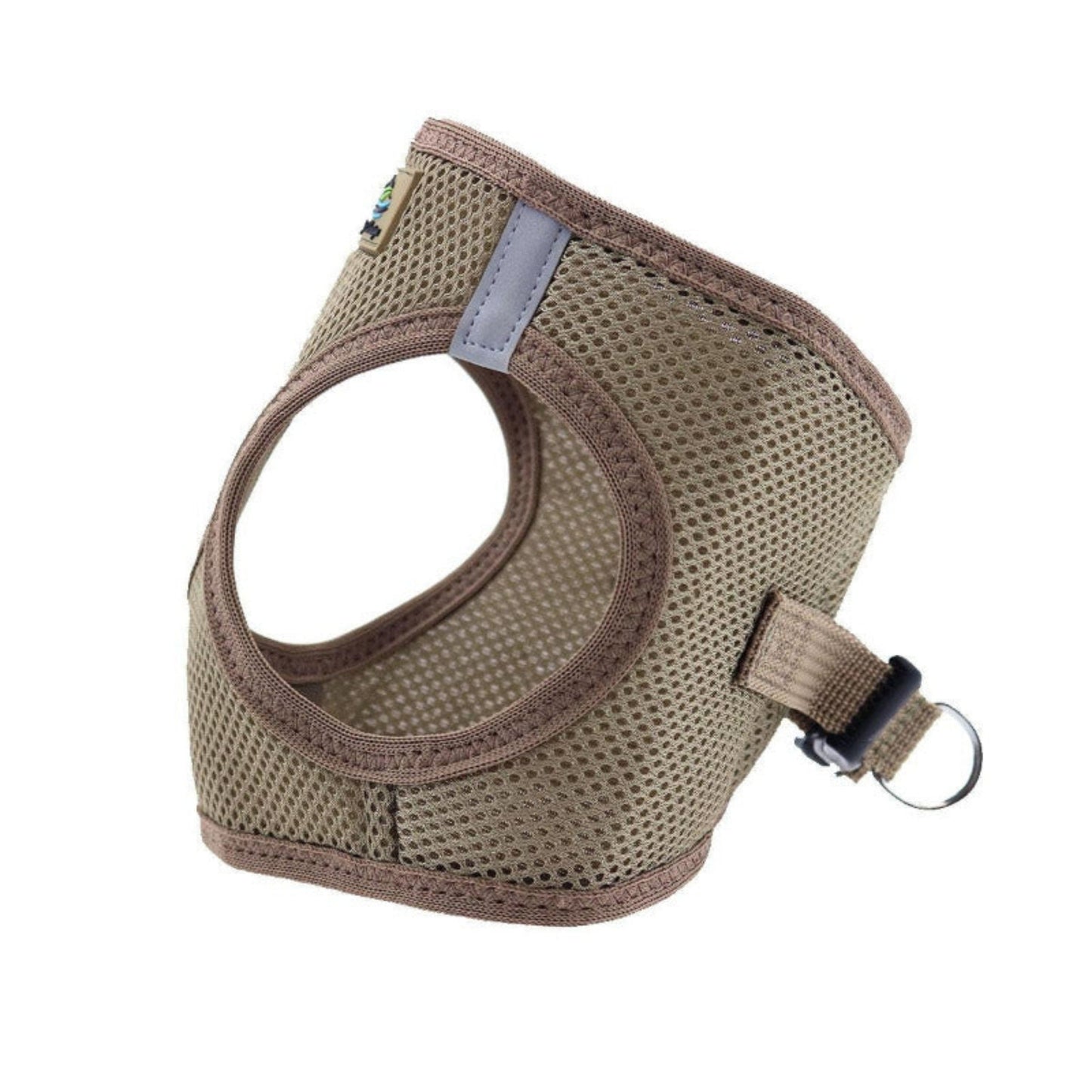American River Ultra Choke-Free Mesh Dog Harness by Doggie Design - Fossil Brown 66870