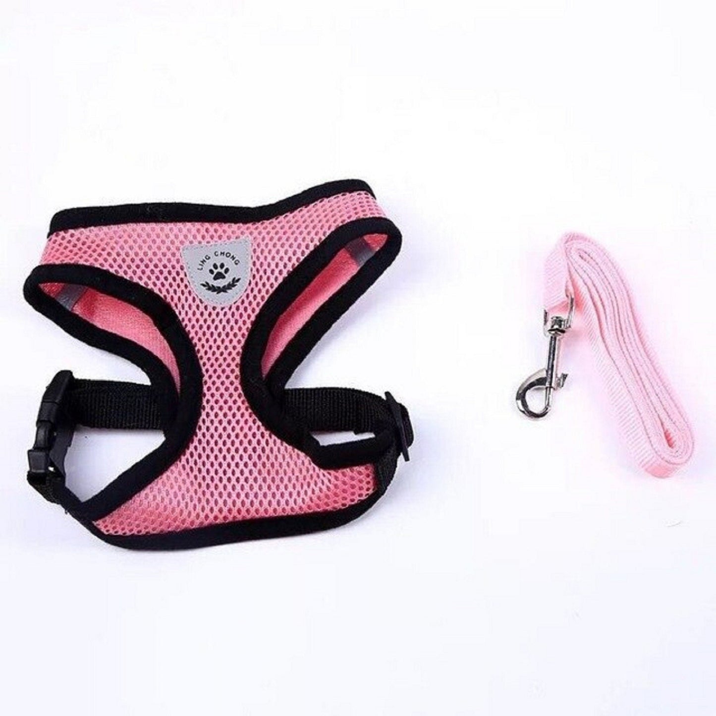 No Choke, Breathable Mesh, Adjustable Harness and Leash Set | Vest Harness for Large And Small Dog Pet 1PC