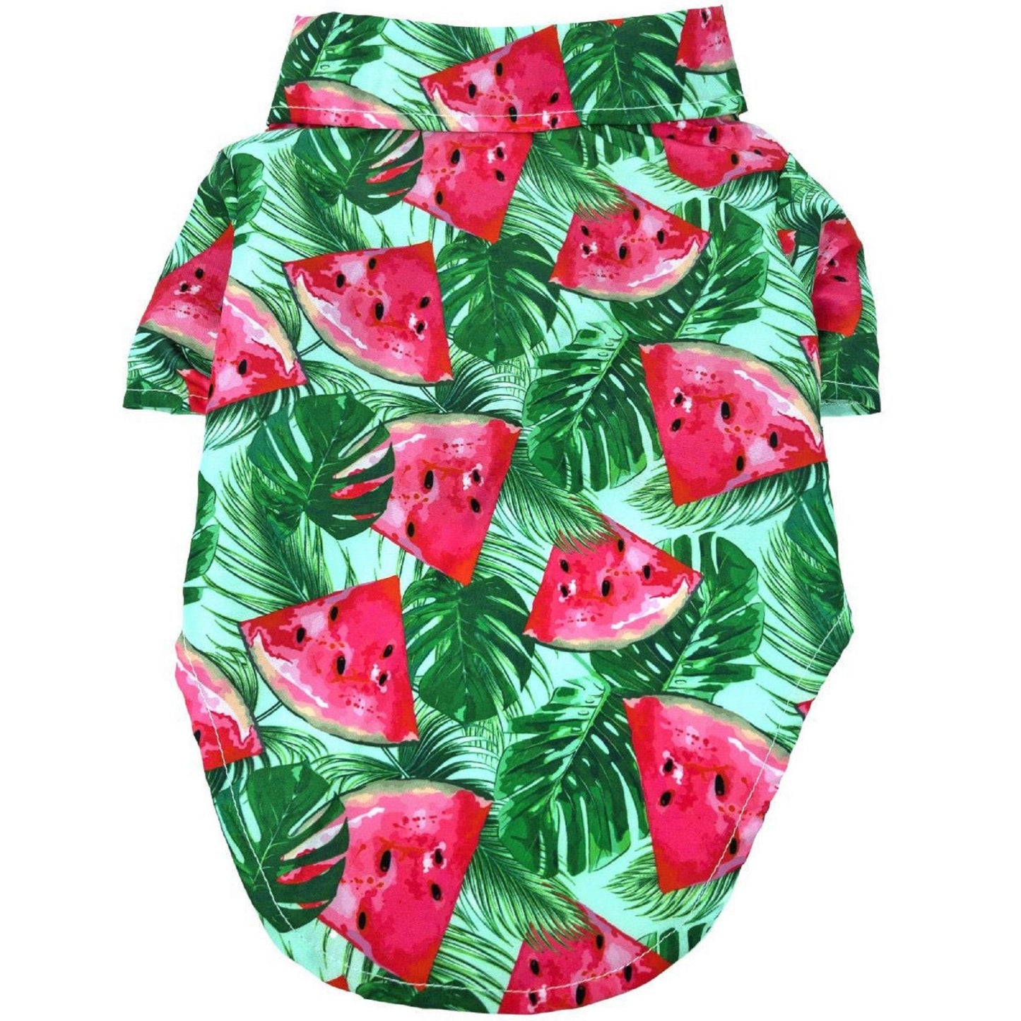 Doggie Design's Hawaiian Camp Shirt Juicy Watermelon 78505