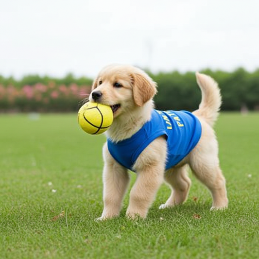 I'm Not Wearing Pants Dog Shirt - Blue