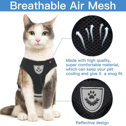 Cozy Cat Pet Harness And Leash