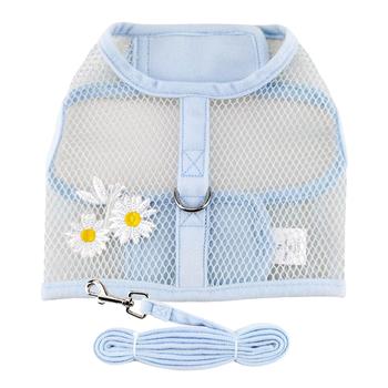 Cool Mesh Dog Harnes Blue Daisy 78589