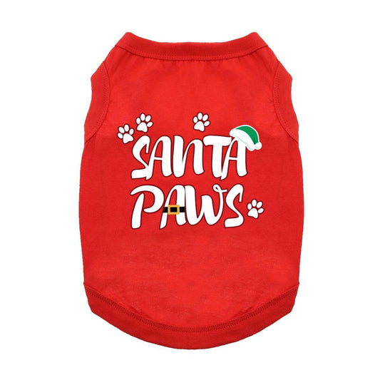 Santa Paws Dog Shirt - Red DD# 78717