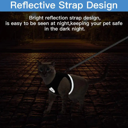 Cozy Cat Pet Harness And Leash