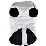 Zip-up Dog Puffer Vest by Doggie Design - White DD-78541