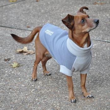 Highline Fleece Dog Coat - Two Tone Gray