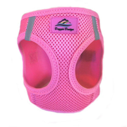 American River Ultra Choke-Free Mesh Dog Harness by Doggie Design - Candy Pink DD# 58590