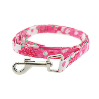 Cool Mesh Dog Harness Hibiscus Pink
