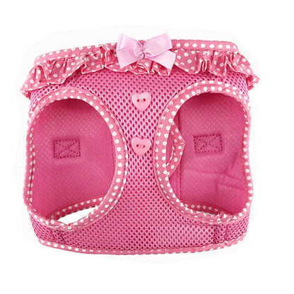 American River Choke-Free Dog Harness by Doggie Design - Pink Polka Dot   71516