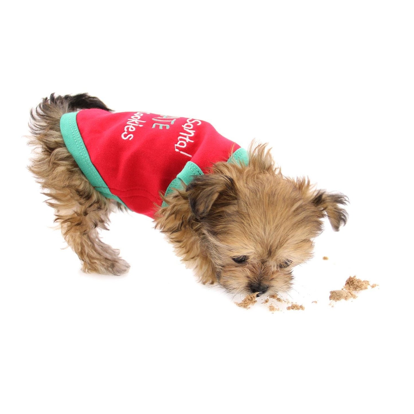 Sorry Santa Holiday Dog Tank by Parisian Pet - Red  66384