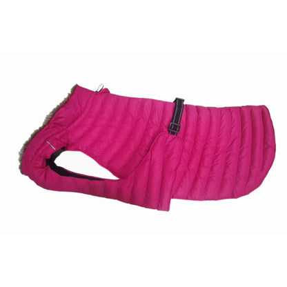 Alpine Extreme Weather Puffer Dog Coat Pink Peacock 78523