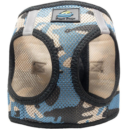 American River Choke Free Dog Harness Camouflage Collection Blue Camo 78485