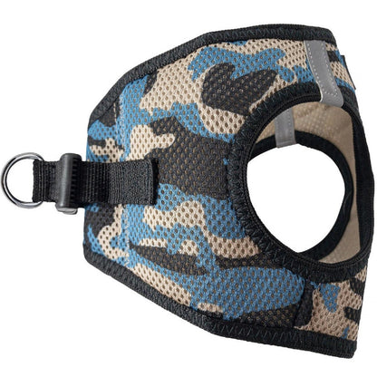 American River Choke Free Dog Harness Camouflage Collection Blue Camo 78485